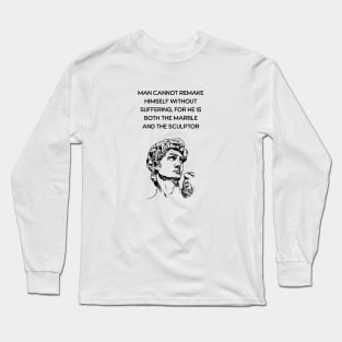 Stoic Quotes Long Sleeve T-Shirt